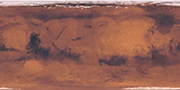 mars color map